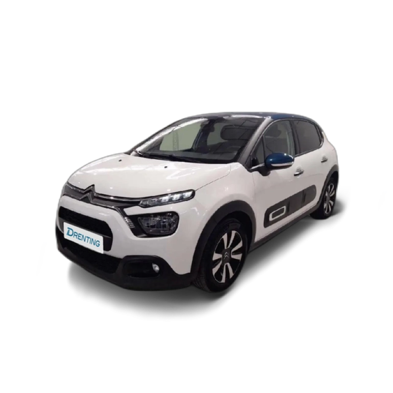 Renting Citroen C3 1.2 PureTech S&amp;S Shine EAT6 110 Blanco