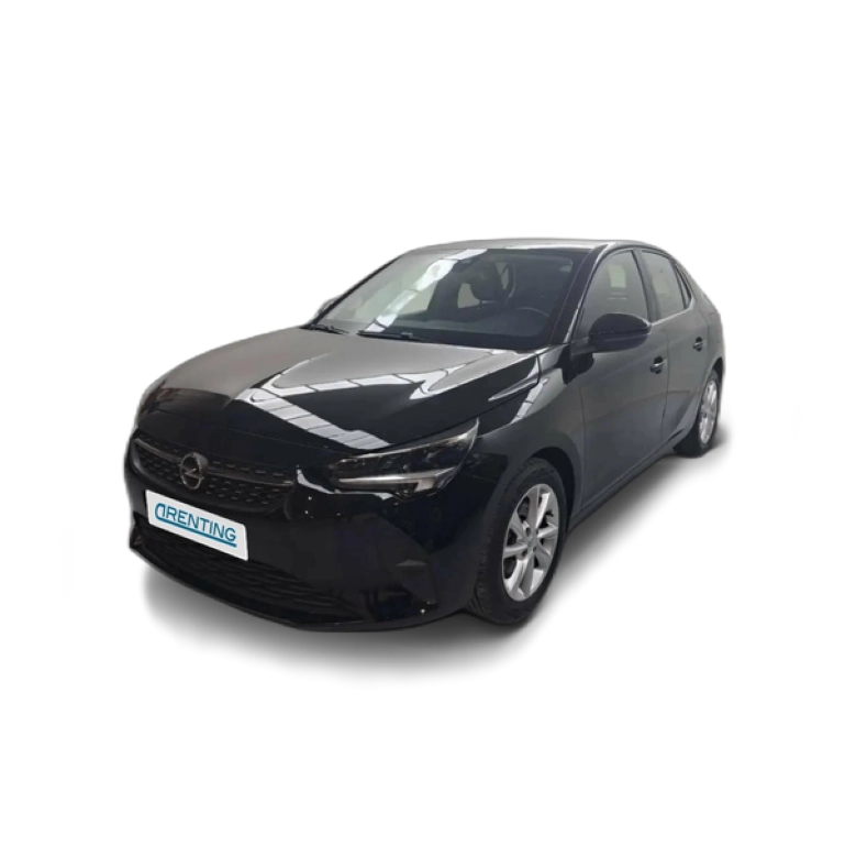 Renting Opel Corsa 1.2T XHL S/S Elegance 100 Negro