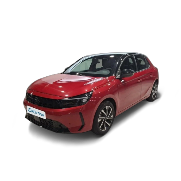 Renting Opel Corsa 1.2T XHLHybrid 74kW  eDCT GS Rojo