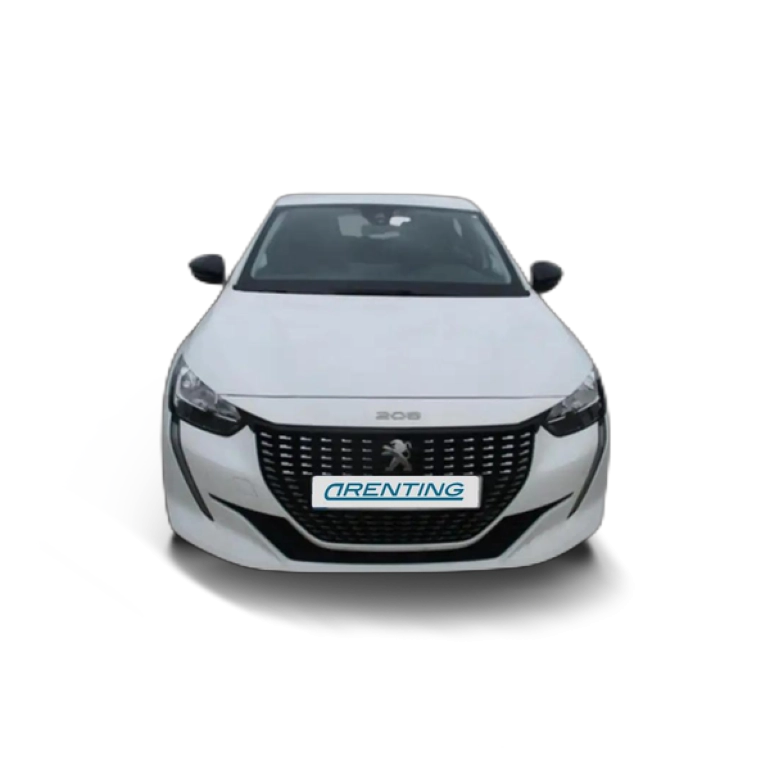 Renting Peugeot 208 1.5 BlueHDi S&amp;S Active 100 Blanco 1 1