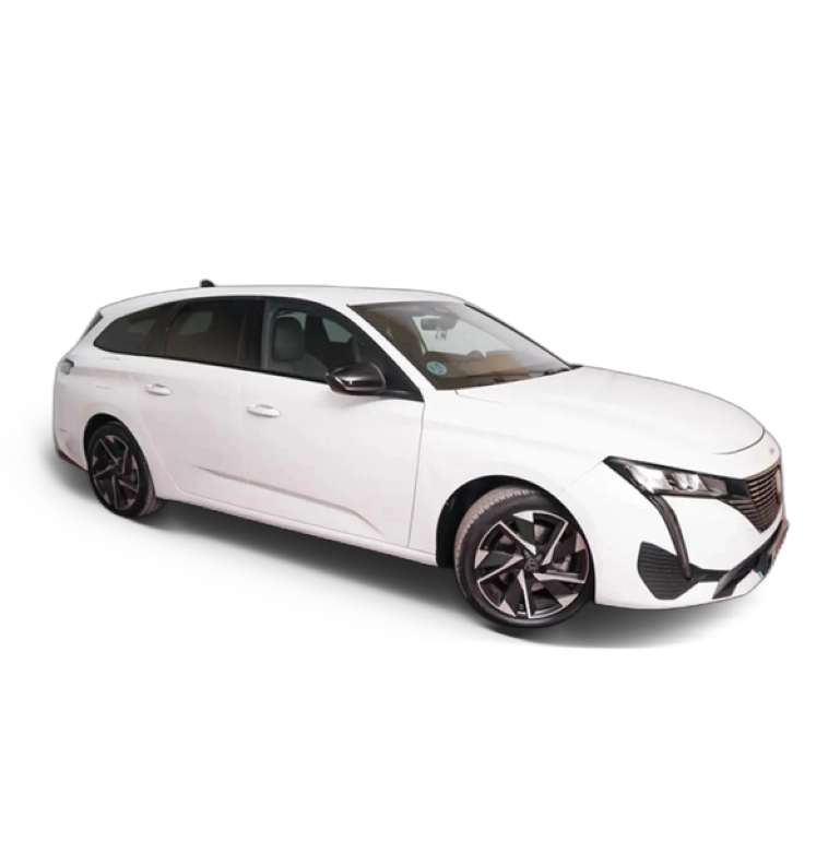 Renting Peugeot 308 1.5 BlueHDi S&amp;S Allure EAT8 130 Blanco 2