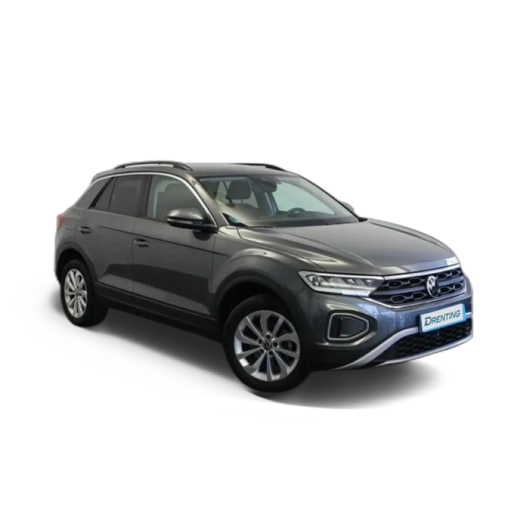 Renting Volkswagen T-Roc 1.5 TSI Life DSG7 Gris
