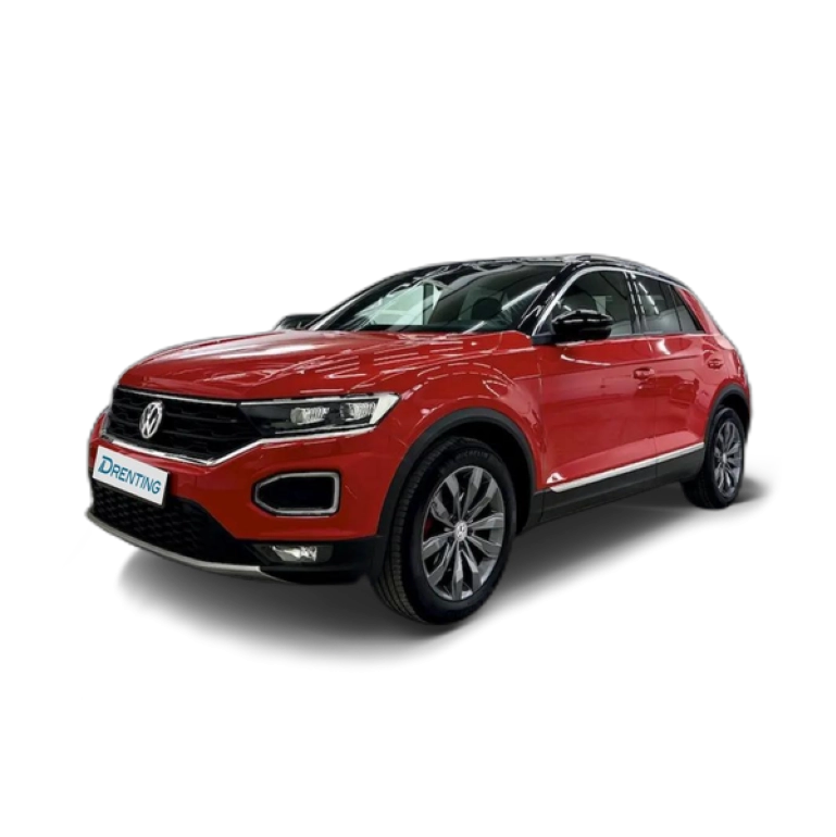 Renting Volkswagen T-Roc 1.5 TSI Sport DSG7 Rojo