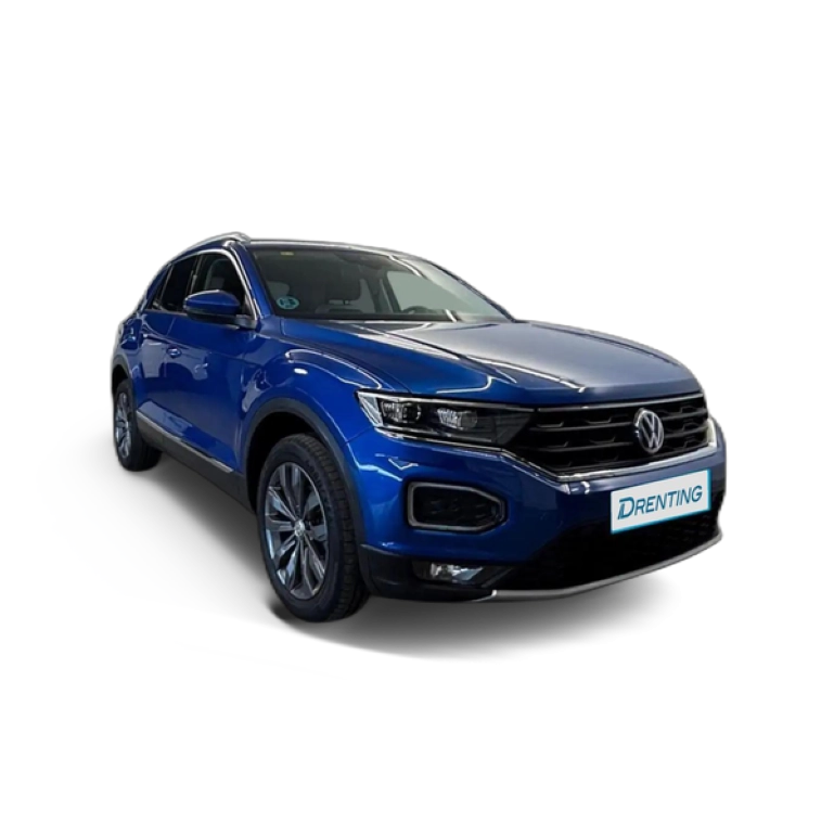 Renting Volkswagen T-Roc 1.5 TSI Sport DSG7 Azul
