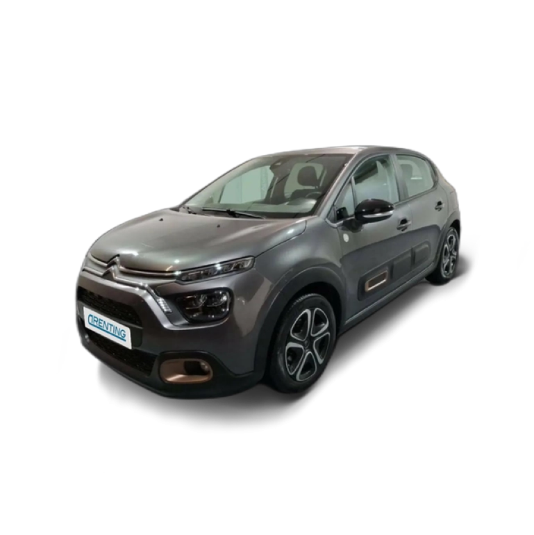 Renting Citroen C3 1.5BlueHDi S&amp;S C-Series 100 Gris 1 1