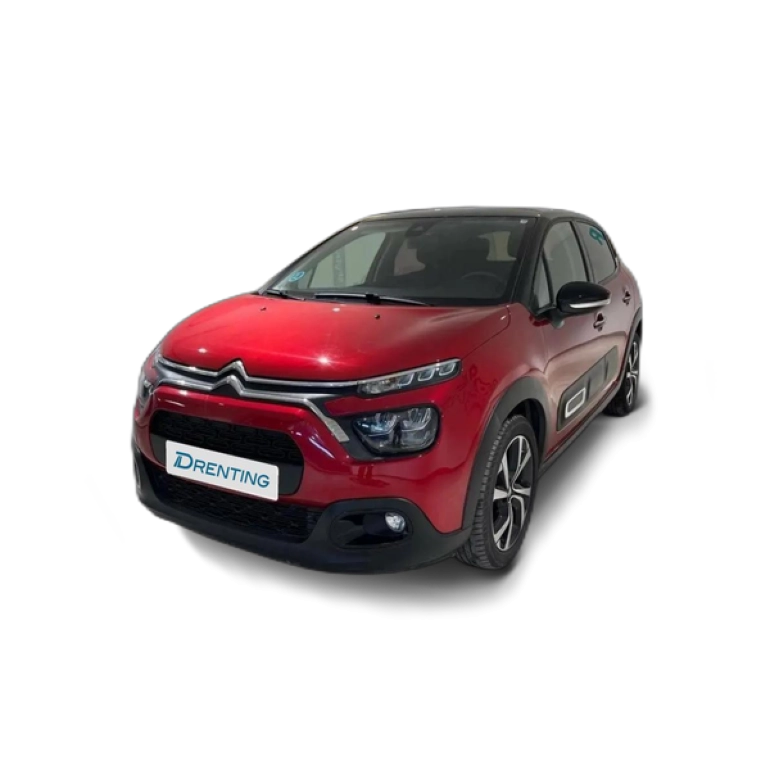 Renting Citroen C3 1.5BlueHDi S&amp;S Shine 100 Rojo 1