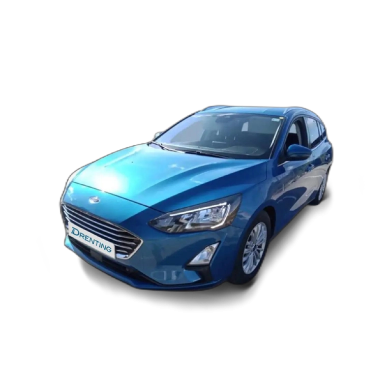Renting Ford Focus 1.5Ecoblue Titanium 120 Azul 2