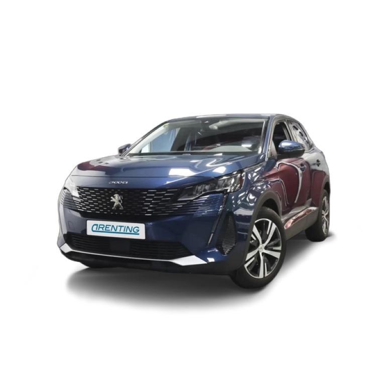 Renting Peugeot 3008 1.6 BlueHDi Allure EAT6 120 Azul
