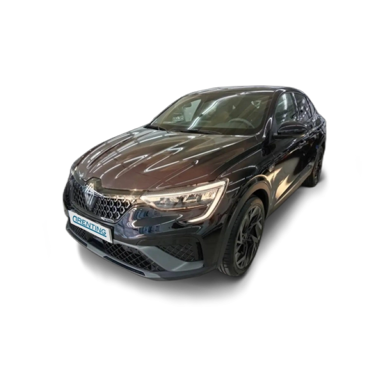 Renting Renault Arkana 1.6 E-Tech Esprit Alpine 103kW Negro