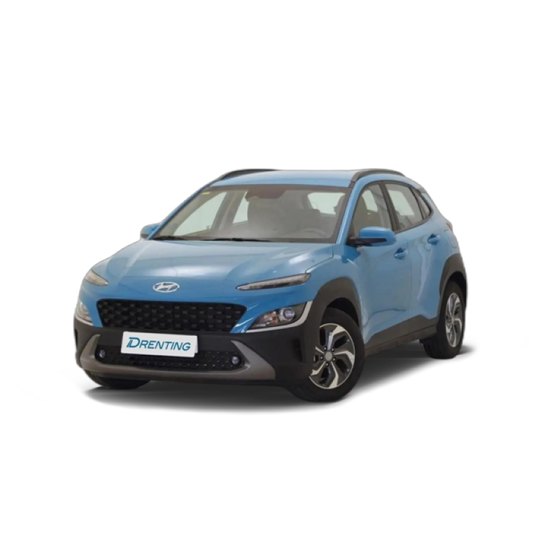 Renting Hyundai KONA 1.6 GDI HEV Maxx DCT Azul 1