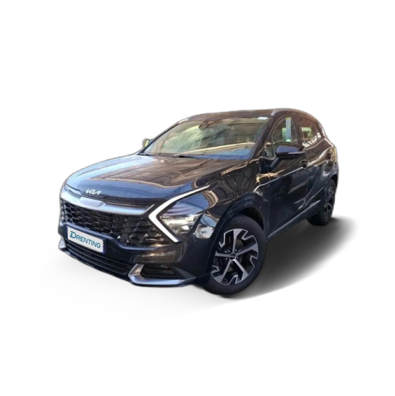 Renting Kia Sportage 1.6 T-GDi 110kW (150CV) MHEV Tech 4&#215;2 Negro
