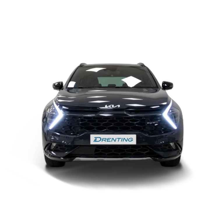 Renting Kia Sportage 1.6 T-GDi HEV 171kW (230CV) GT-line 4&#215;2 Negro