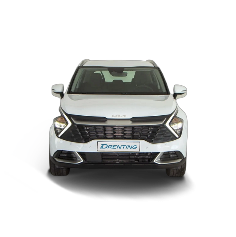 Renting Kia Sportage 1.6 T-GDI HEV DRIVE AUTO 215CV 5P Blanco