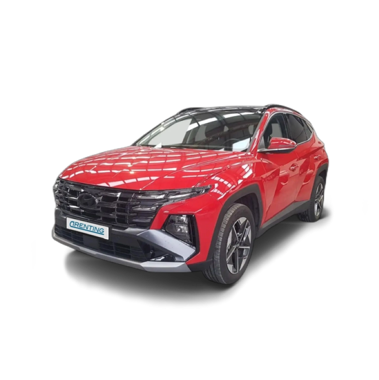 Renting Hyundai TUCSON 1.6T 158kW (215CV) HEV AT Tecno Sky Rojo