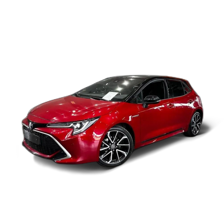 Renting Toyota Corolla 1.8 125H STYLE E-CVT Rojo 1