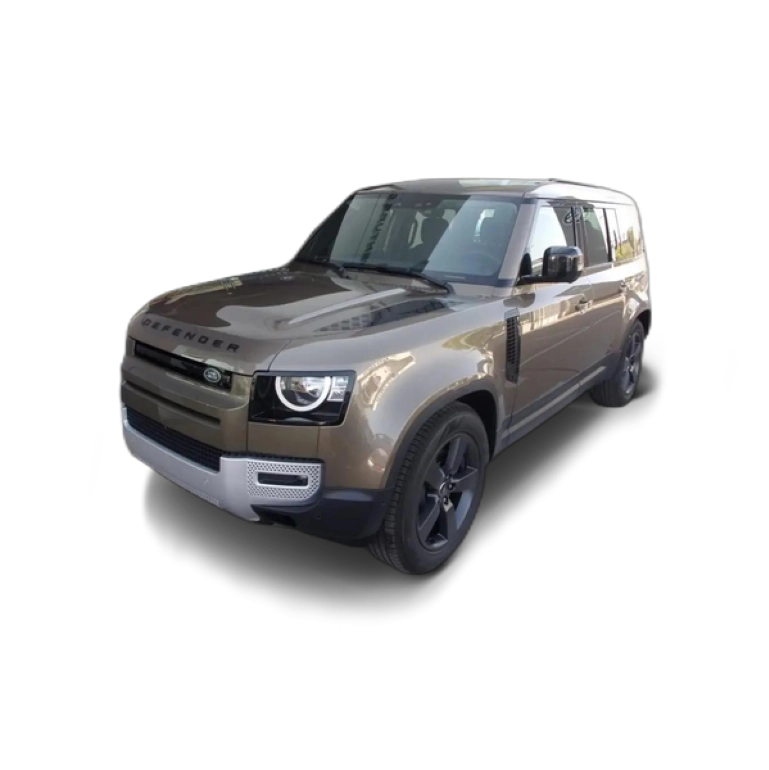 Renting Land Rover Defender 110 3.0D l6 MHEV S AWD Aut. 250 Marrón