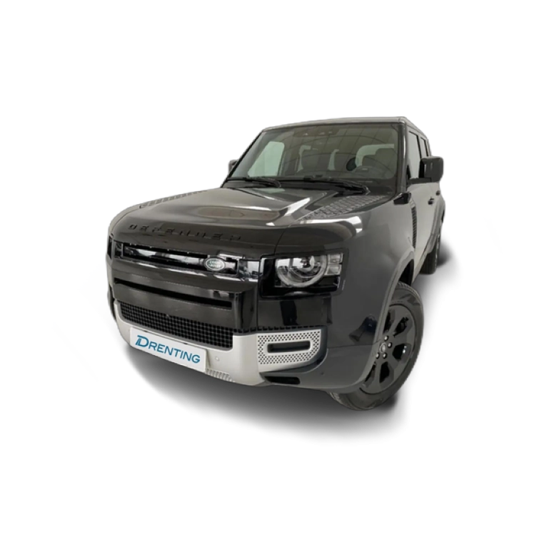 Renting Land Rover Defender 110 3.0D l6 MHEV SE AWD Aut. 250 Negro