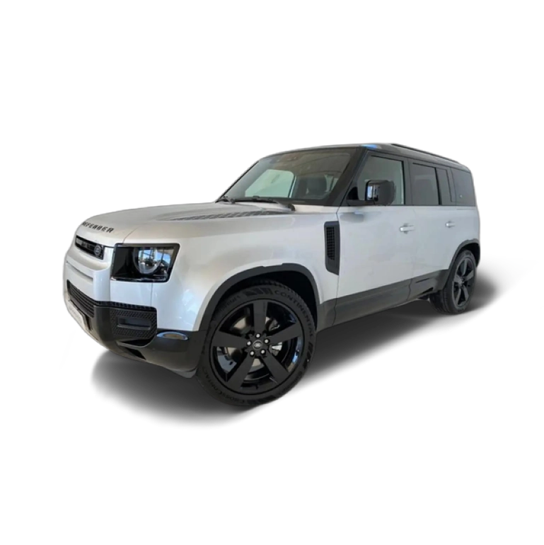 Renting Land Rover Defender 110 3.0D l6 MHEV X-Dynamic SE AWD Aut. 250 Plateado