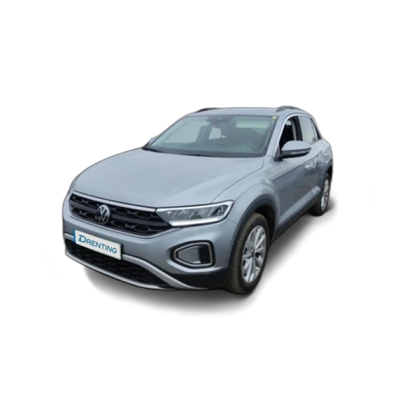Renting Volkswagen T-Roc 2.0TDI Life 85kW Plateado 1