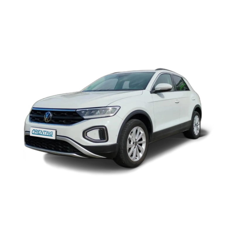 Renting Volkswagen T-Roc 2.0TDI Life 85kW Blanco 2