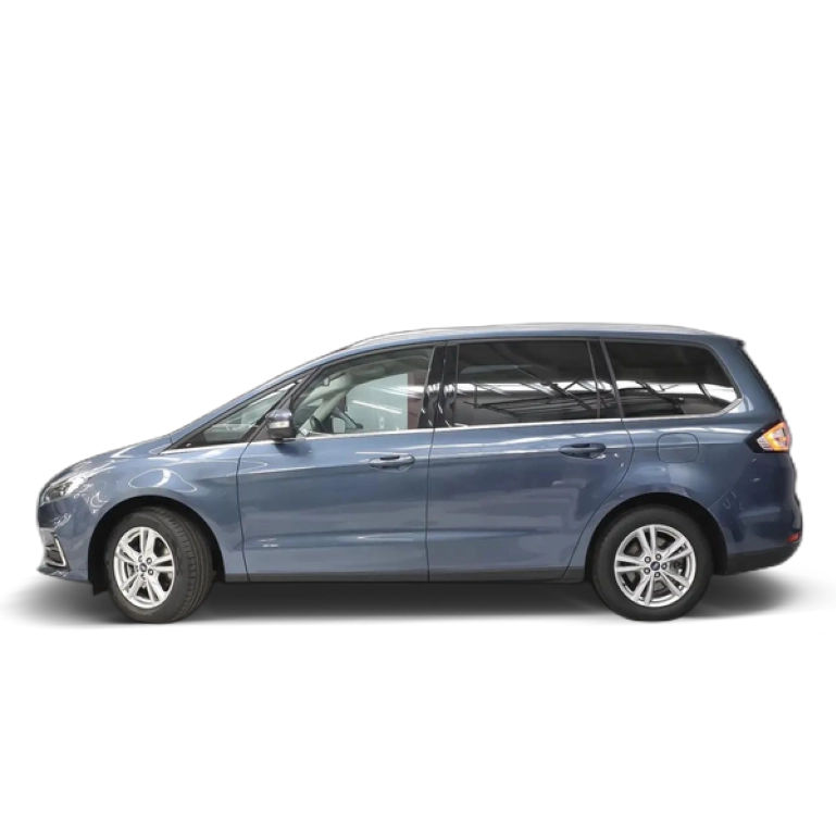Renting Ford Galaxy 2.5 Duratec FHEV Titanium 190 Azul