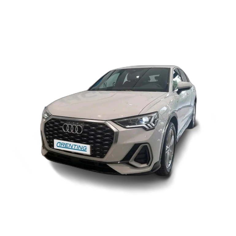 Renting Audi Q3 35 TDI S line S tronic 110kW Blanco 1