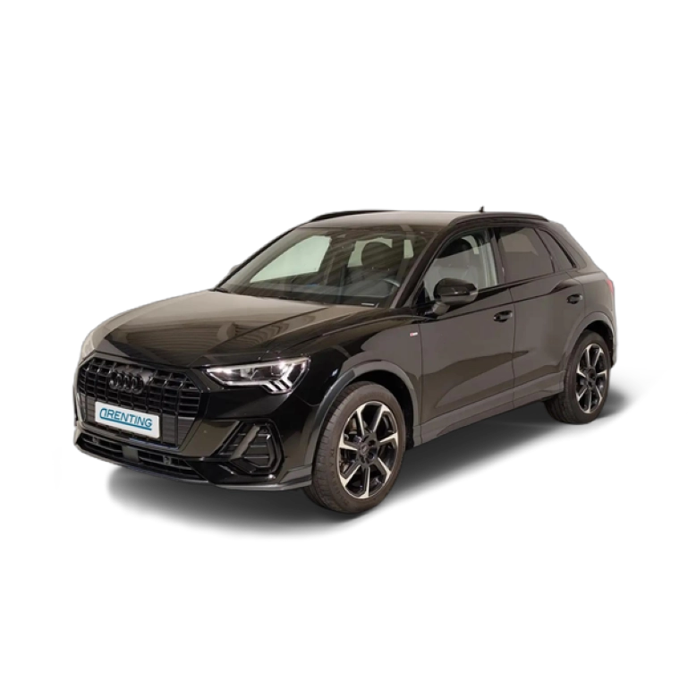 Renting Audi Q3 35 TFSI Black line S tronic Negro 1
