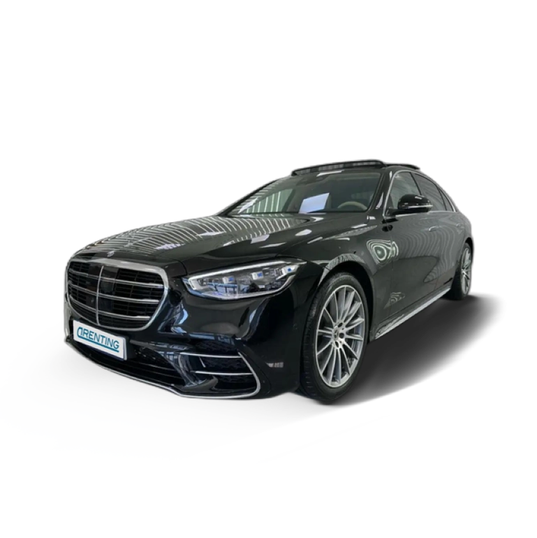 Renting Mercedes-Benz S 350 350d 9G-Tronic Negro
