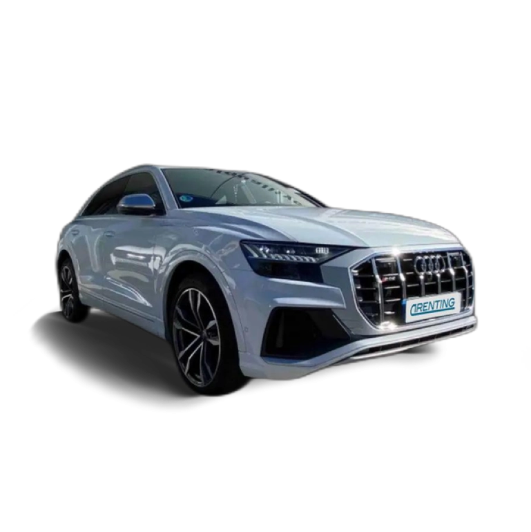 Renting Audi SQ8 4.0 TDI quattro tiptronic Blanco