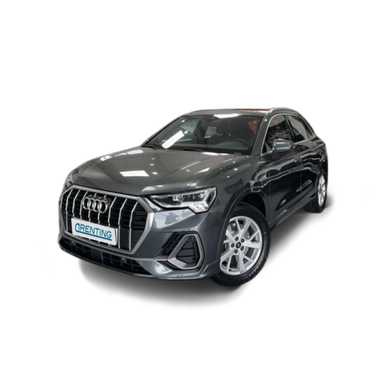 Renting Audi Q3 45 TFSIe S line S-tronic Gris 1