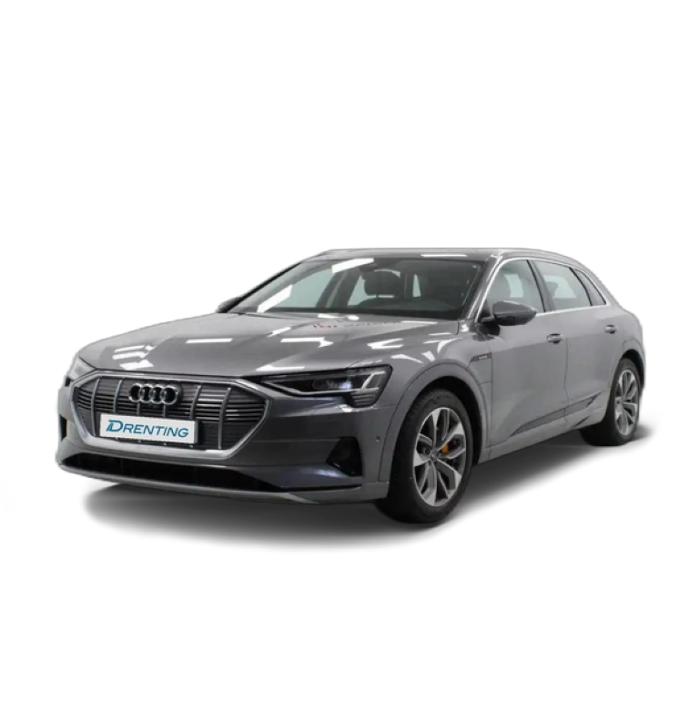 Renting Audi e-tron 55 quattro Advanced Gris 1