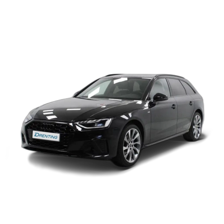 Renting Audi A4 Avant 35 TDI Black line S tronic 120kW Negro
