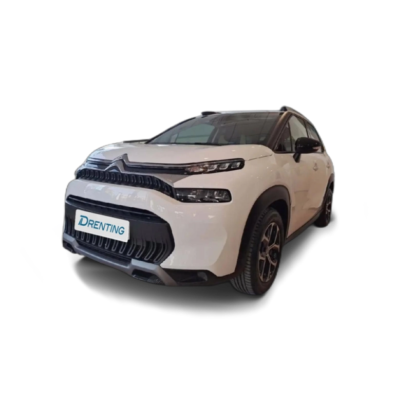Renting Citroen C3 Aircross BlueHDi S&amp;S Plus 110 Blanco