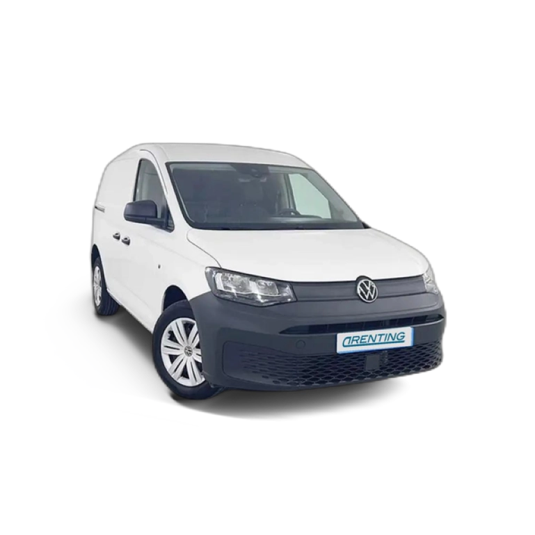 Renting Volkswagen Caddy Furgón 2.0TDI 75kW Blanco 4