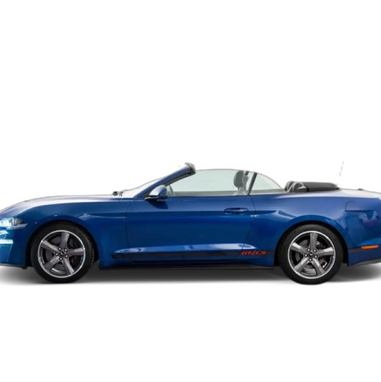 Renting Ford Mustang Convertible 5.0 Ti-VCT GT Aut. Azul 1