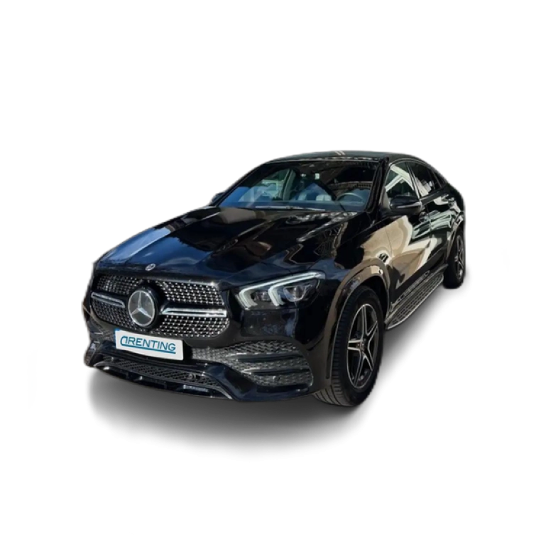 Renting Mercedes-Benz GLE 400 Coupé 400d 4Matic Aut. Negro