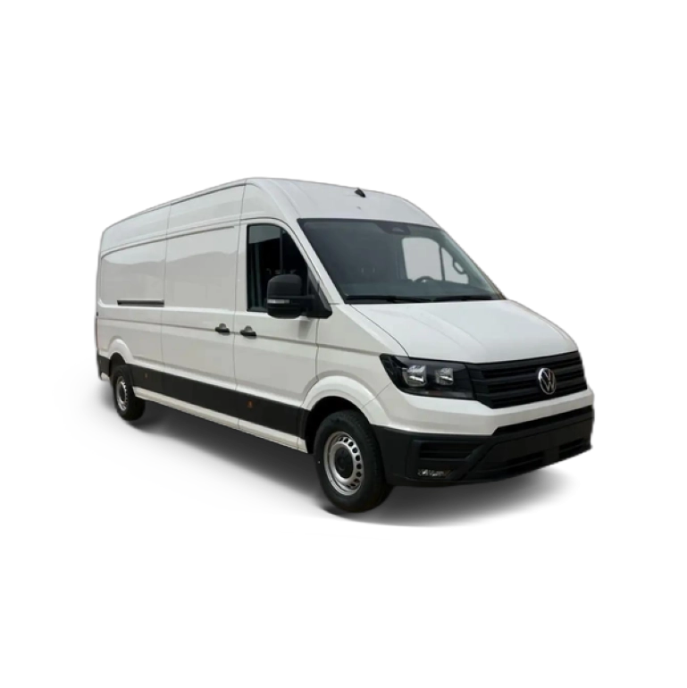 Renting Volkswagen Crafter Furgón 2.0TDI SCR 35 BL L4H3 103kW Blanco
