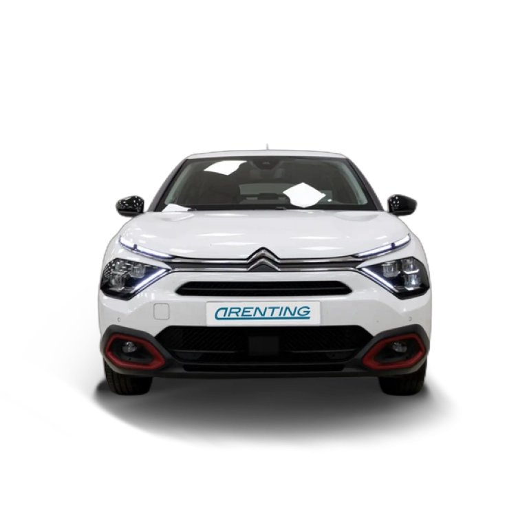 Renting Citroen C4 ë- ë- eléctrico 100kW Feel Pack Blanco