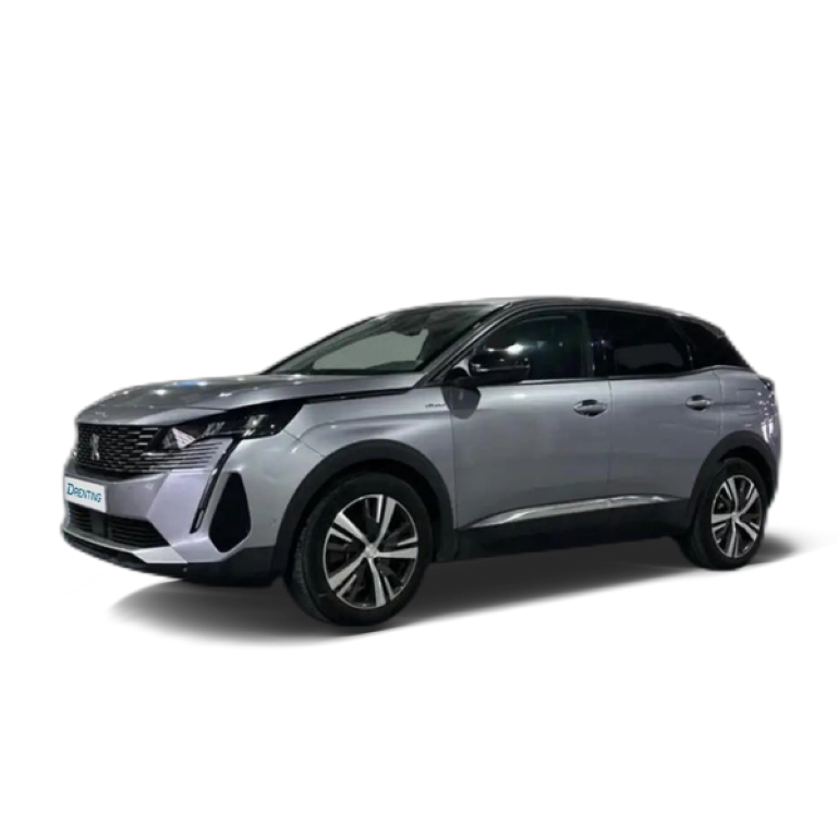 Renting Peugeot 3008 Hybrid 225 e-EAT8 Allure Pack Azul 1