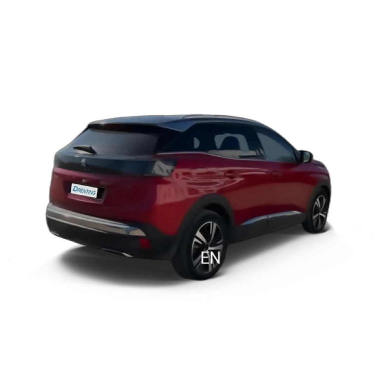 Renting Peugeot 3008 Hybrid 225 e-EAT8 GT Rojo 1