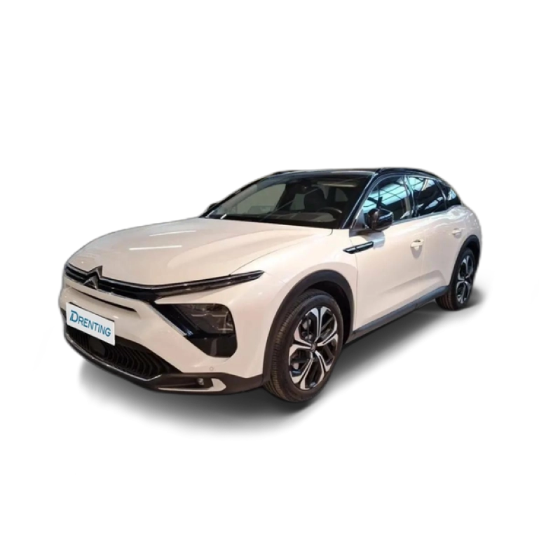 Renting Citroen C5 X Hybrid 225 e-EAT8 Shine Blanco 1