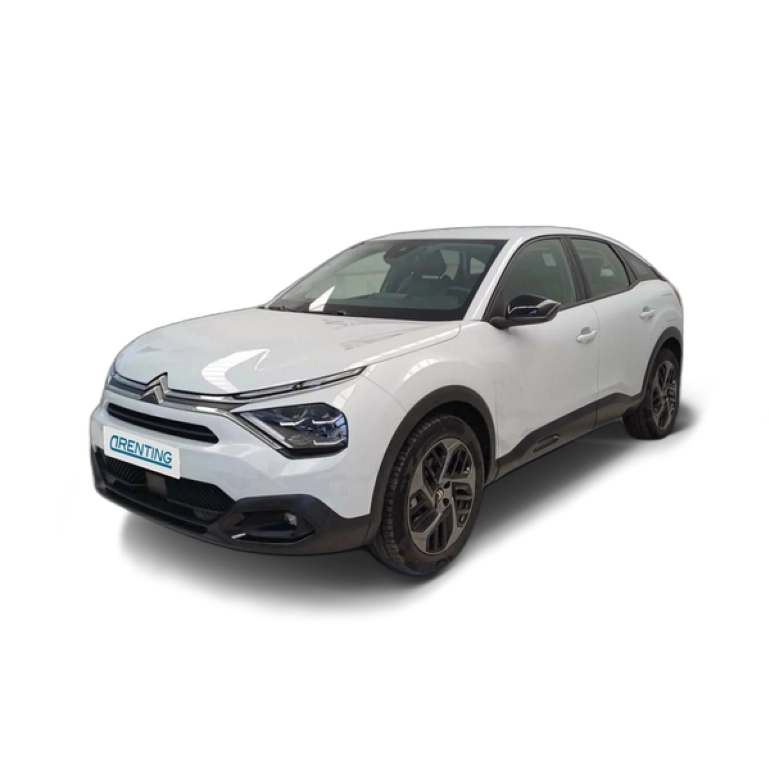 Renting Citroen C4 Hybrid Plus eDSC6 135 Blanco