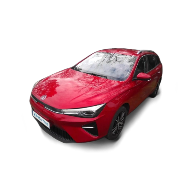 Renting MG MG5 Long Range Luxury Rojo