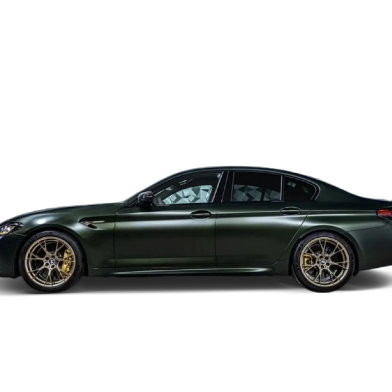 Renting BMW M5 M5A CS Verde