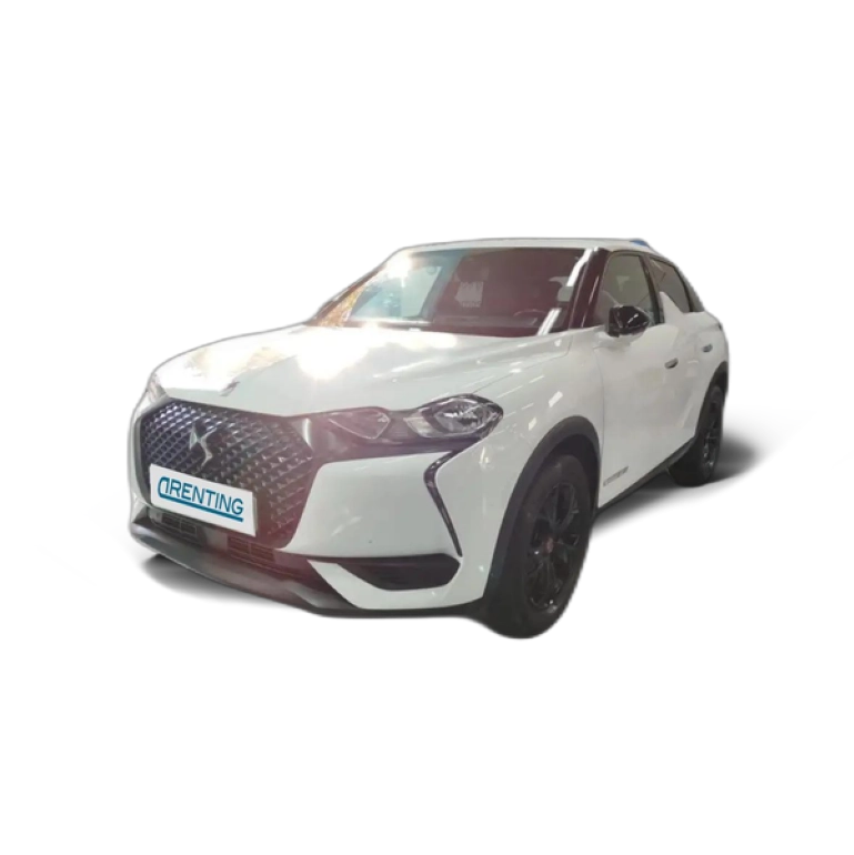 Renting DS Automobiles DS 3 Crossback Puretech Performance Line 100 Blanco 1