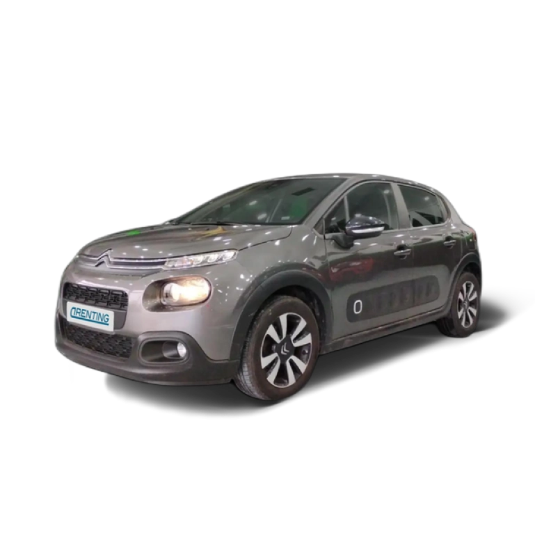 Renting Citroen C3 Aircross Puretech S&amp;S Feel 110 Gris 1