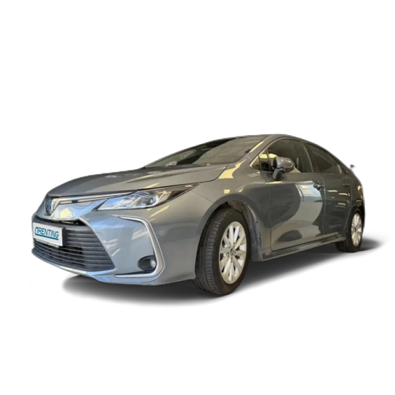 Renting Toyota Corolla Sedán 125H Advance Gris