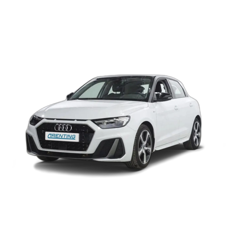 Renting Audi A1 Sportback 25 TFSI Adrenalin Blanco 5