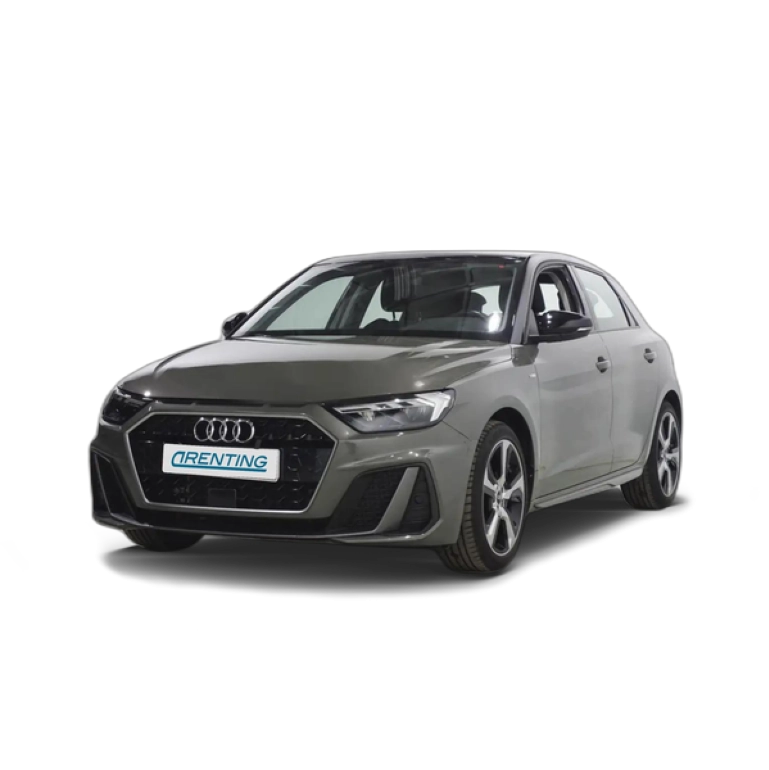Renting Audi A1 Sportback 25 TFSI Adrenalin Black Edition Gris