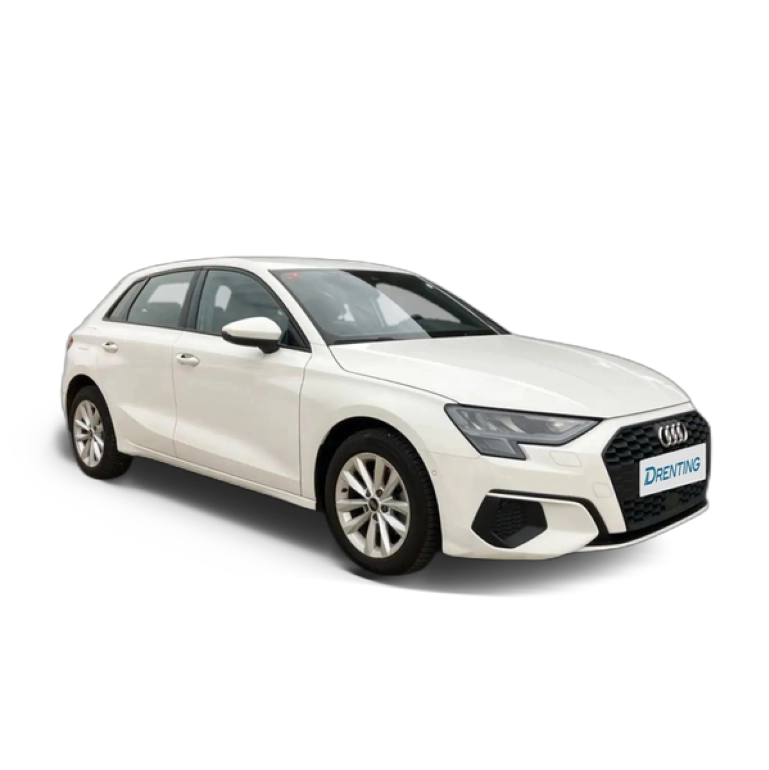 Renting Audi A3 Sportback 30 TFSI S tronic Blanco 1